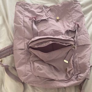 Lulu lemon lavender backpack